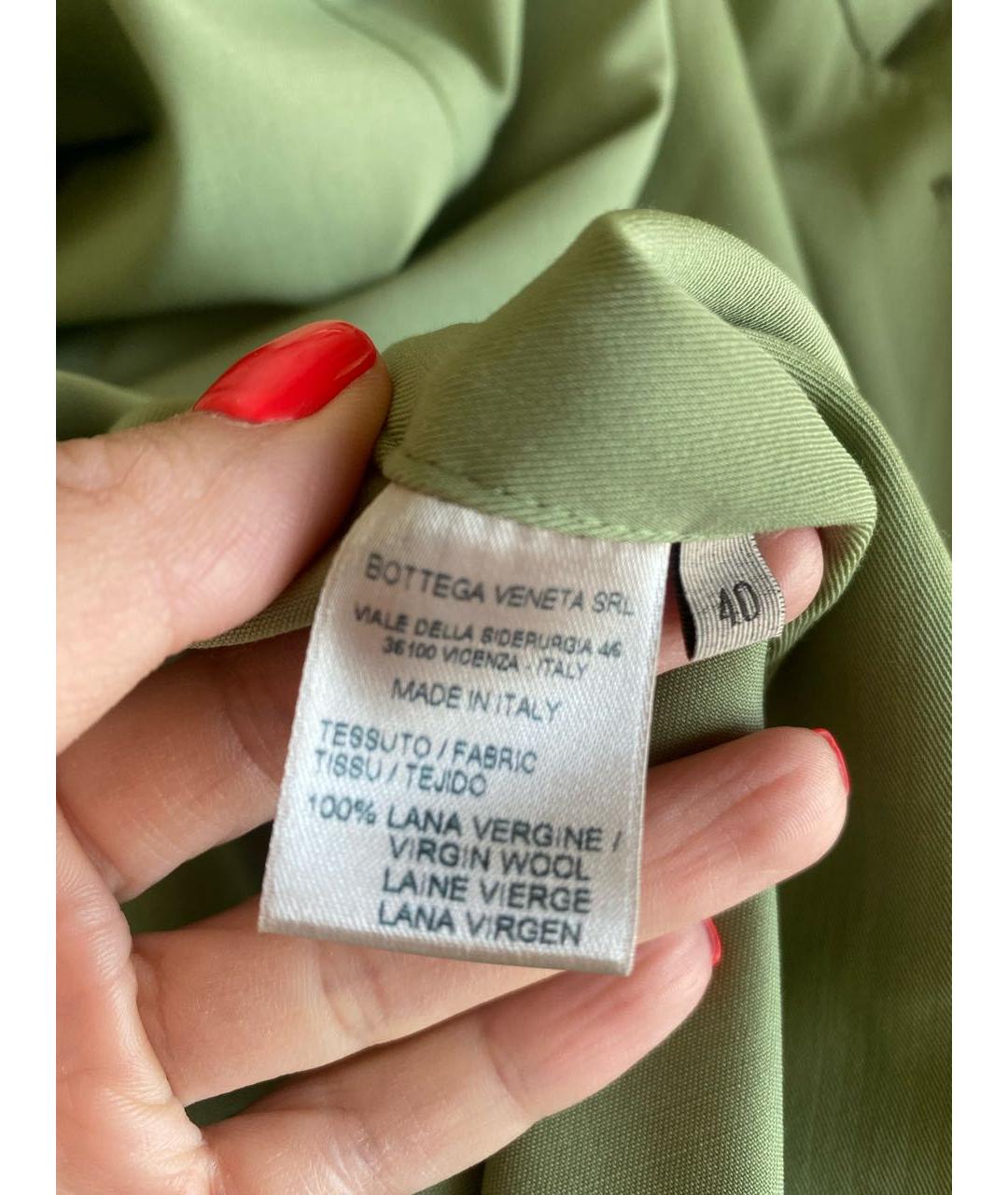 BOTTEGA VENETA Шерстяной тренч/плащ, фото 6