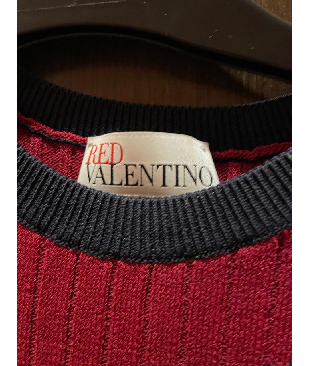RED VALENTINO Мульти вискозное повседневное платье, фото 5