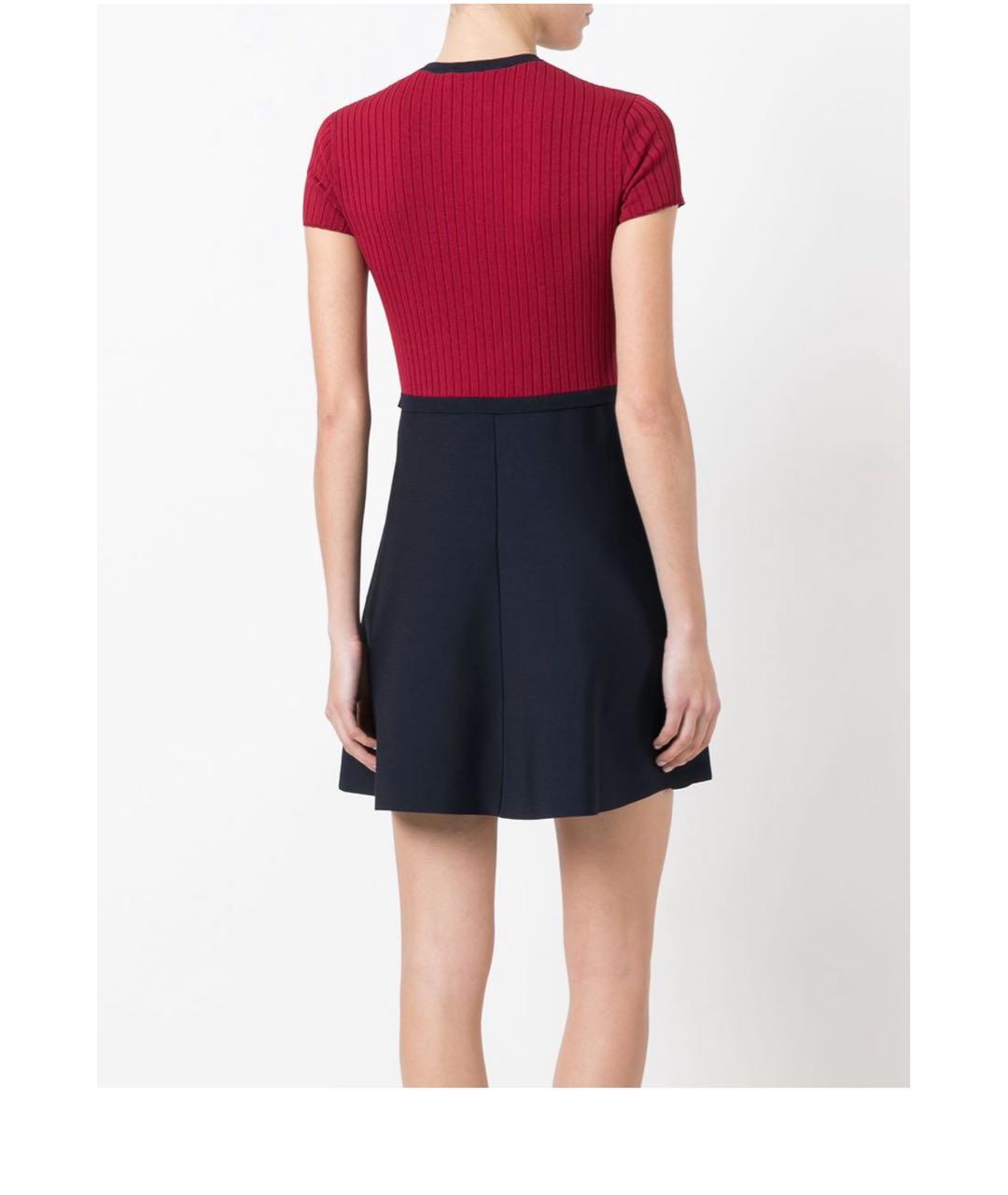 RED VALENTINO Мульти вискозное повседневное платье, фото 6