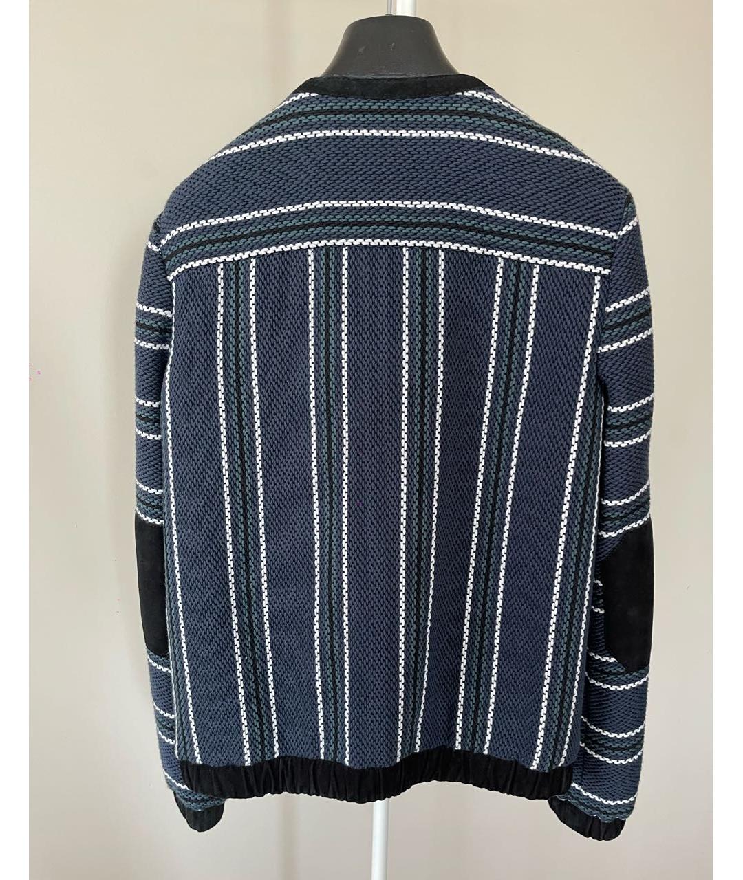 PROENZA SCHOULER Темно-синий хлопковый жакет/пиджак, фото 2