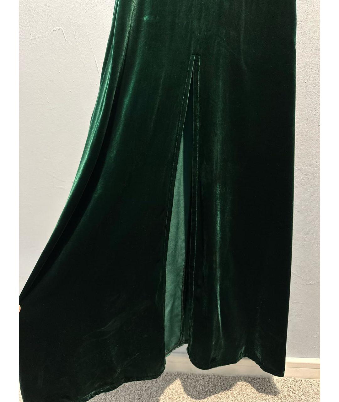 BCBG MAXAZRIA Зеленые вискозное вечернее платье, фото 5