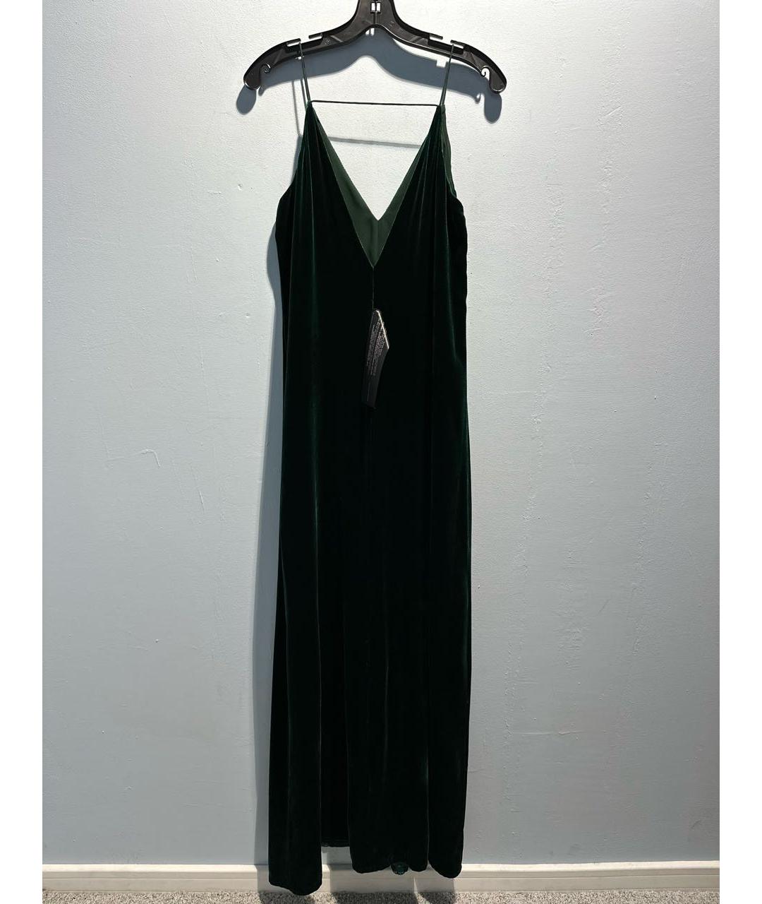 BCBG MAXAZRIA Зеленые вискозное вечернее платье, фото 2