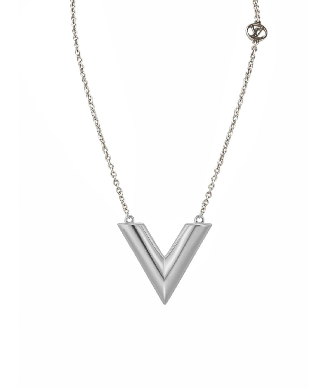 LOUIS VUITTON Серебрянный металлический кулон, фото 1