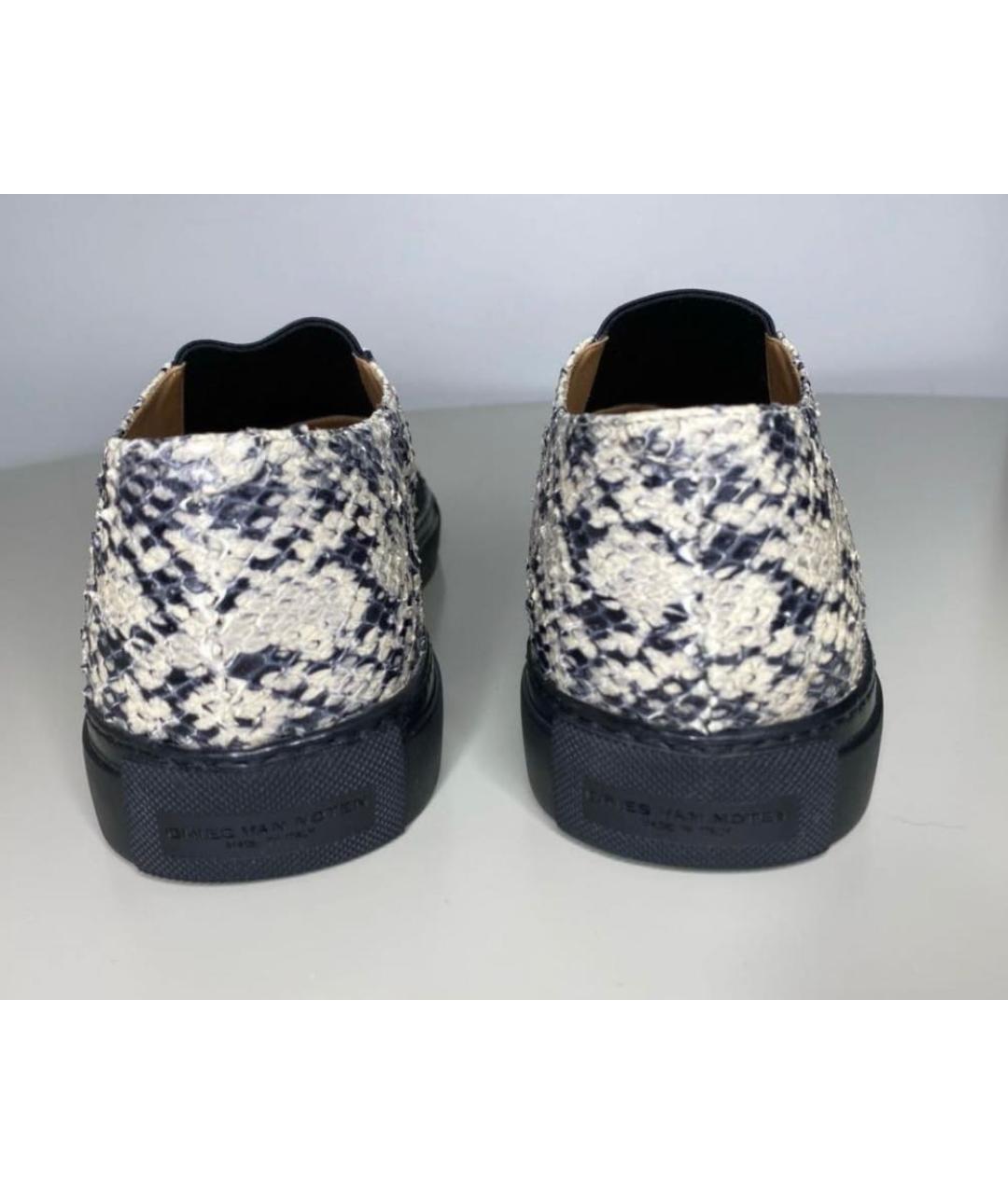 DRIES VAN NOTEN Бежевые слипоны из экзотической кожи, фото 4