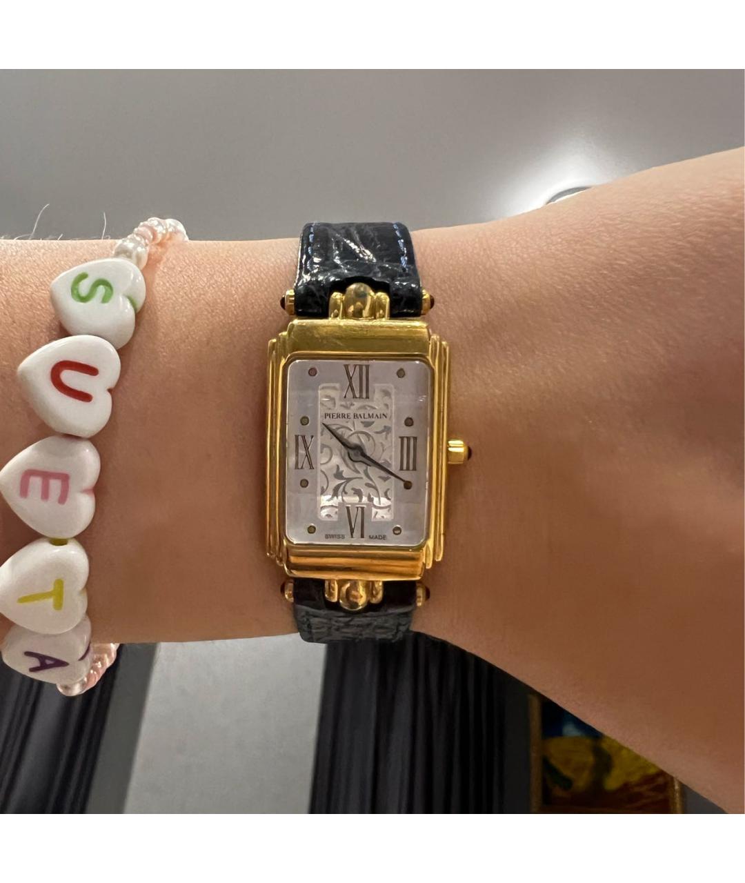 PIERRE BALMAIN Золотые часы из желтого золота, фото 8