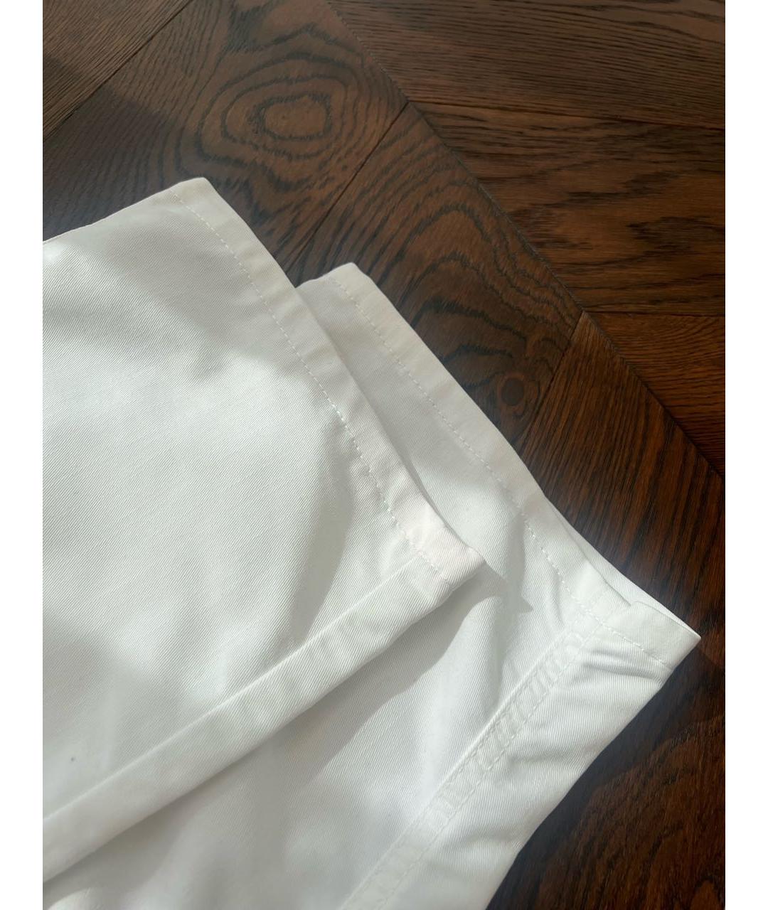 ZZEGNA Белые прямые джинсы, фото 6