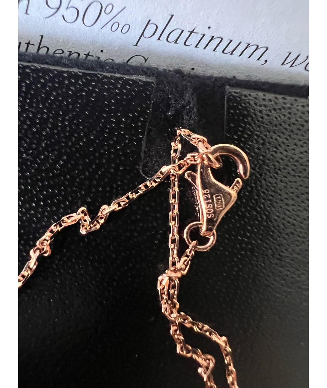 CARTIER Розовая подвеска из розового золота, фото 3