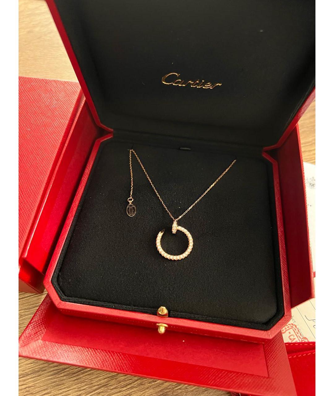 CARTIER Розовая подвеска из розового золота, фото 5