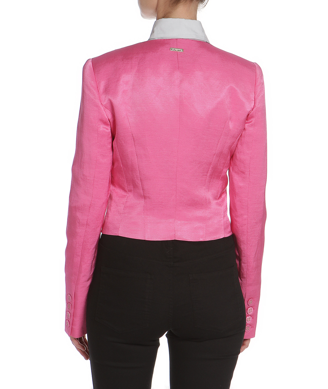 GIANFRANCO FERRE Розовый льняной жакет/пиджак, фото 5