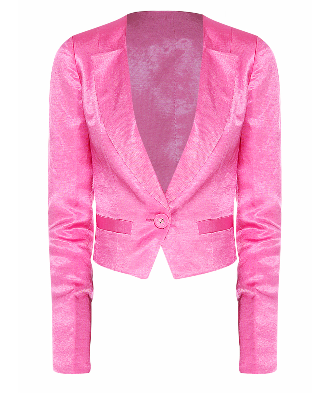 GIANFRANCO FERRE Розовый льняной жакет/пиджак, фото 1