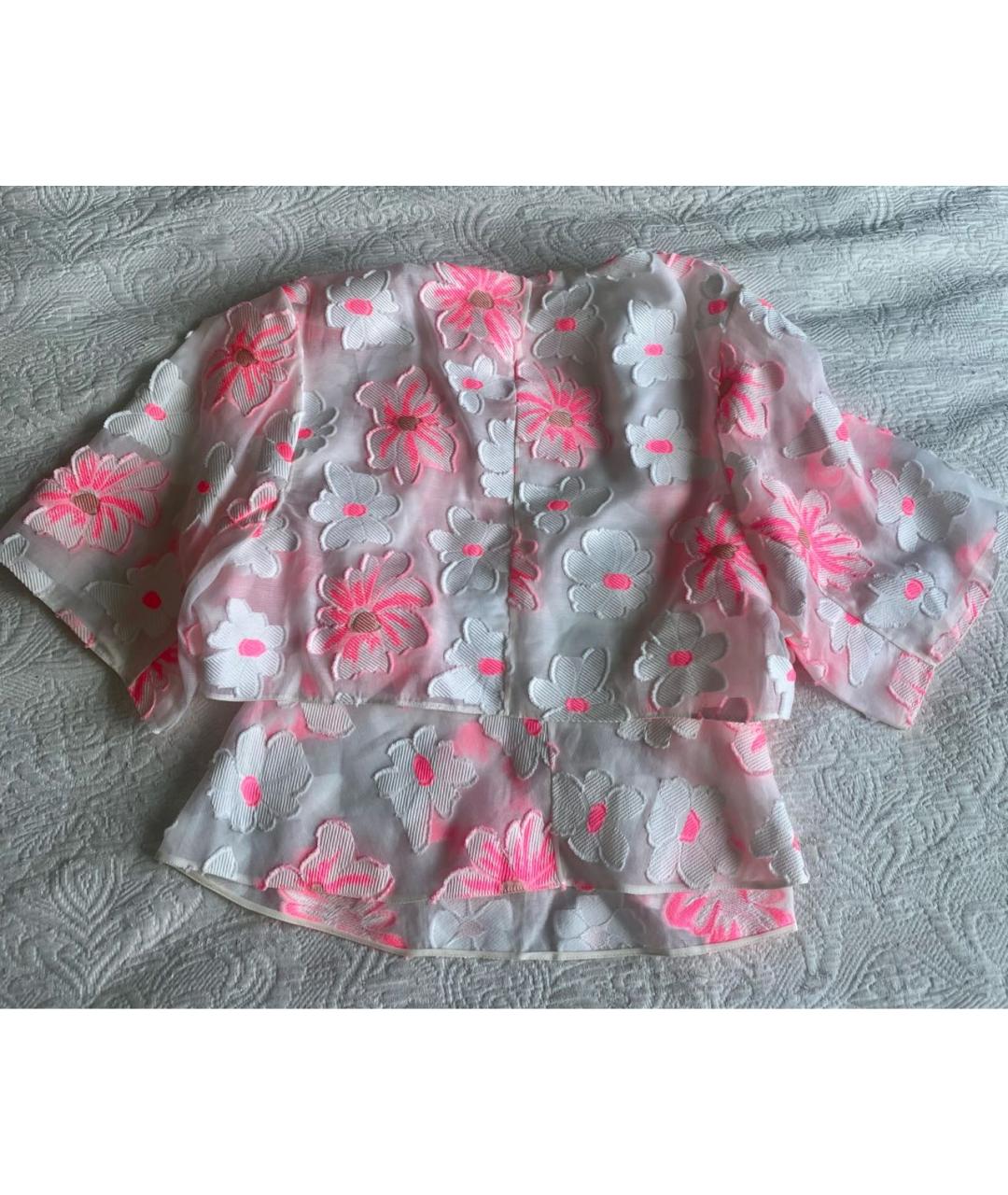 CHLOE Розовый ацетатный костюм с юбками, фото 2