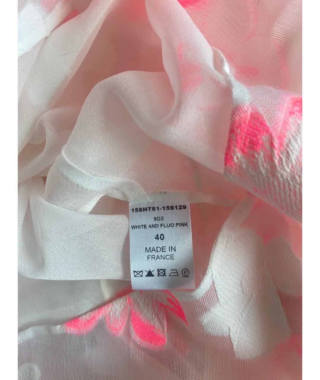 CHLOE Розовый ацетатный костюм с юбками, фото 6