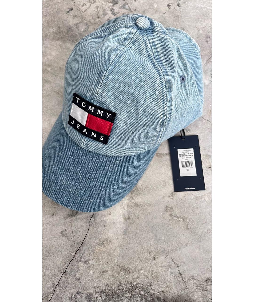 TOMMY HILFIGER Голубая кепка, фото 5