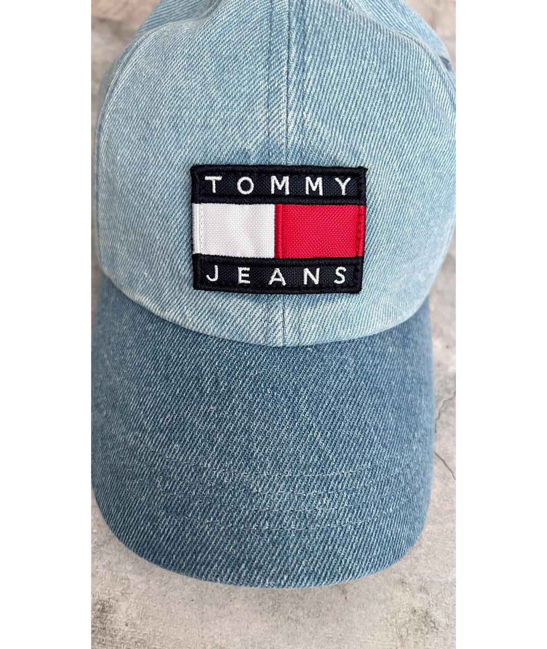 TOMMY HILFIGER Голубая кепка, фото 4