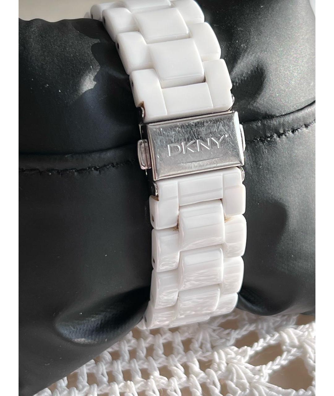 DKNY Белые керамические часы, фото 4
