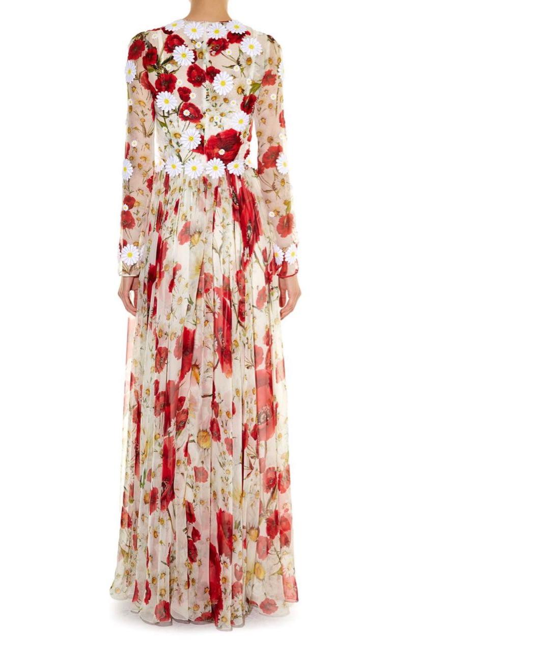 DOLCE&GABBANA Шифоновое вечернее платье, фото 2