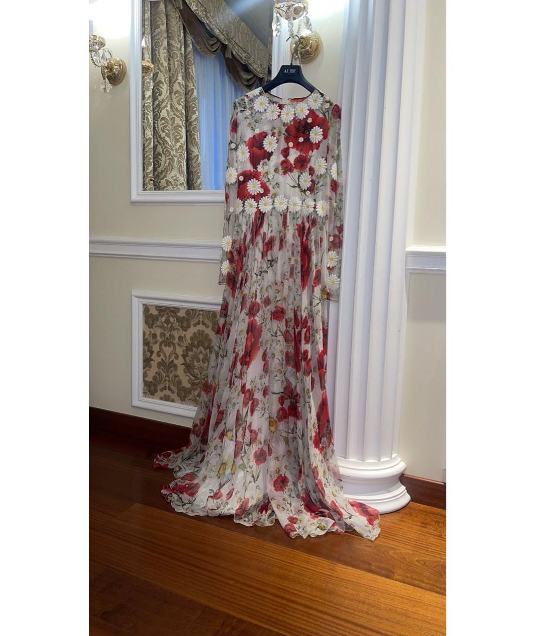 DOLCE&GABBANA Шифоновое вечернее платье, фото 6