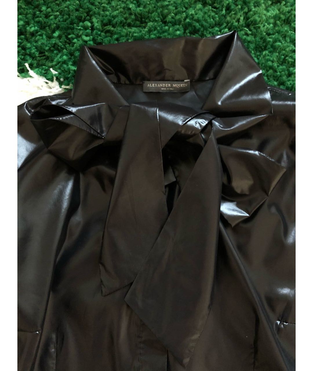 ALEXANDER MCQUEEN Черная полиамидовая рубашка, фото 3