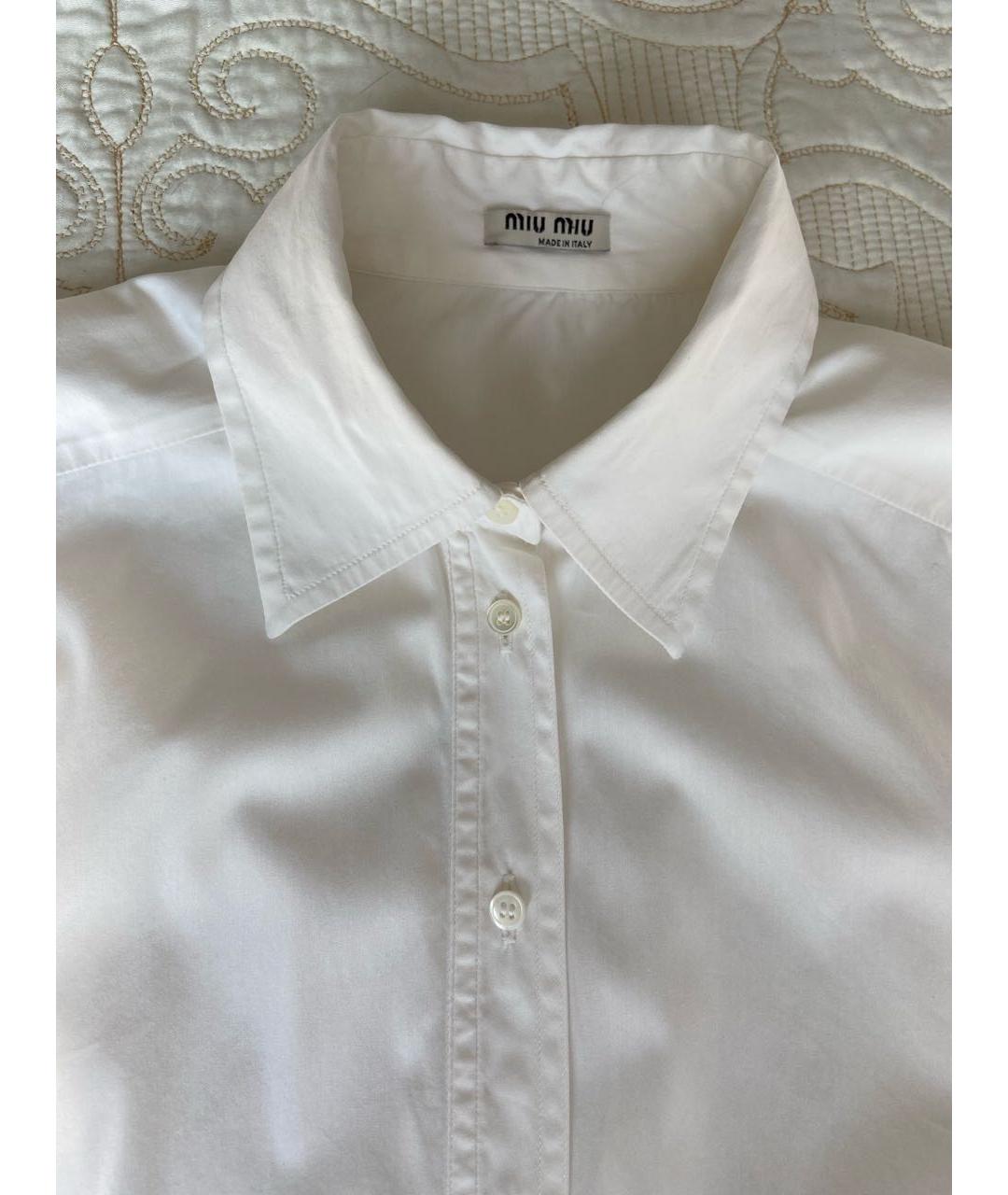 MIU MIU Белая рубашка, фото 6