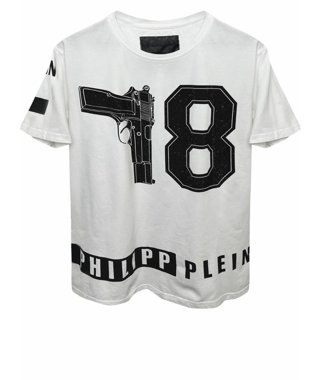 PHILIPP PLEIN Белая футболка, фото 1