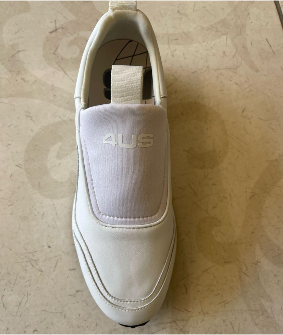 CESARE PACIOTTI Белые неопреновые кроссовки, фото 2