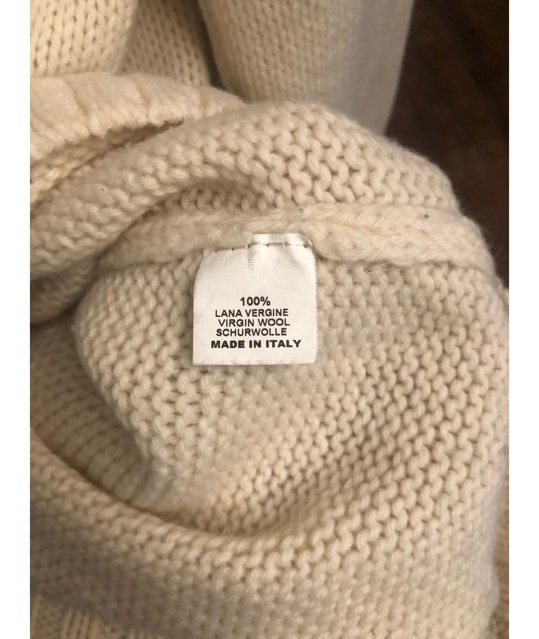 GRAN SASSO Белый шерстяной джемпер / свитер, фото 4
