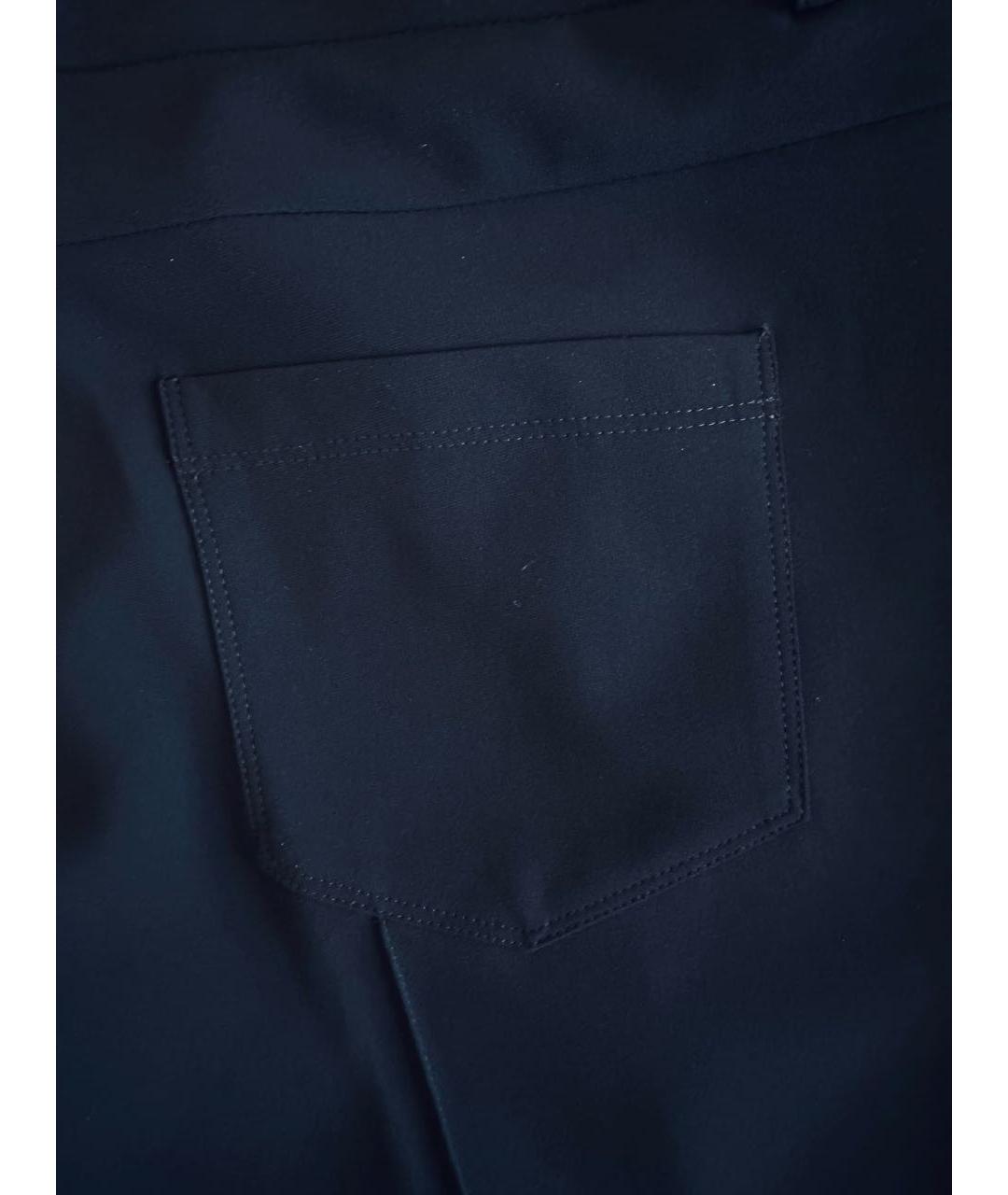 MOSCHINO Темно-синие брюки узкие, фото 8