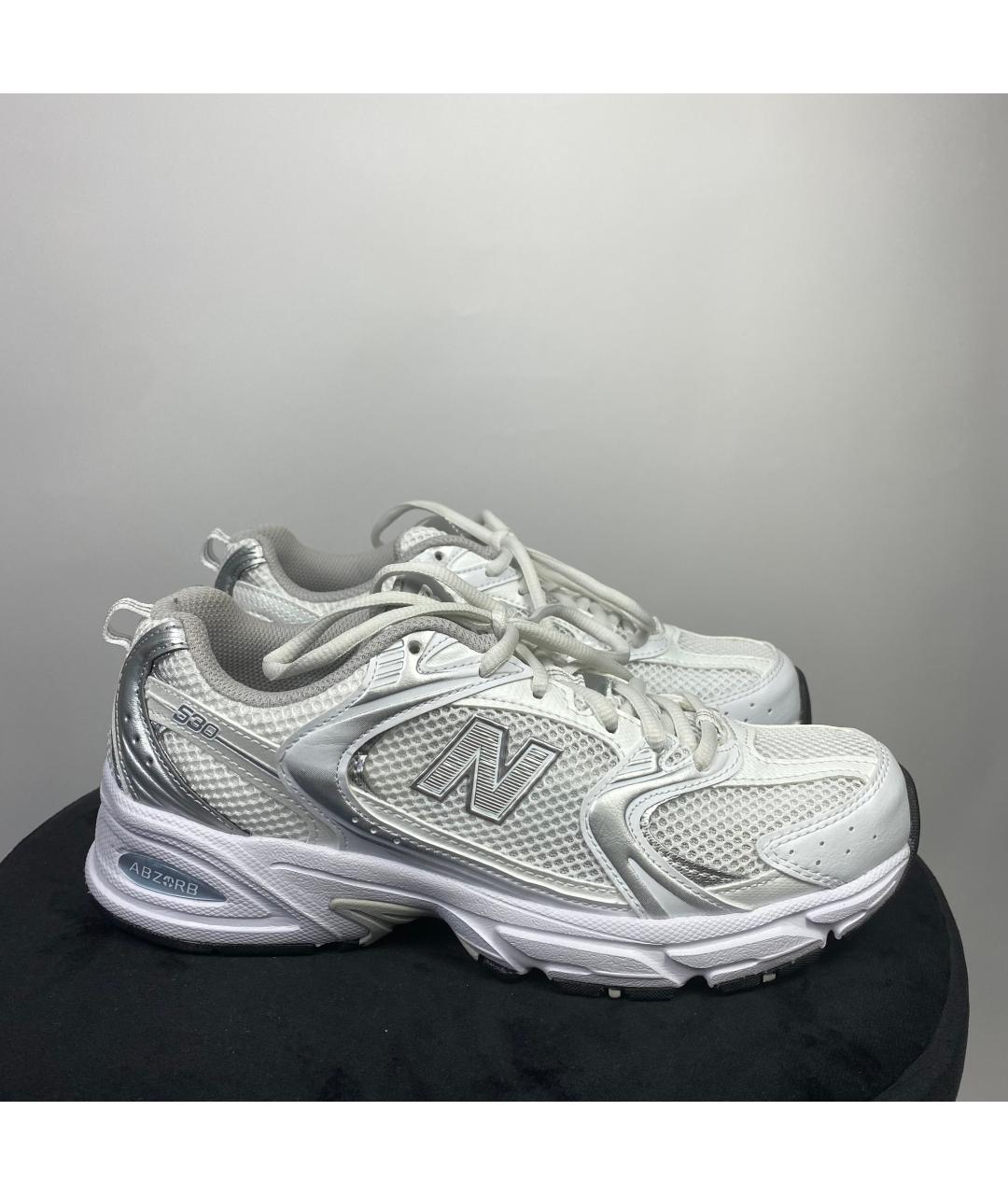 NEW BALANCE Серебряные кроссовки, фото 6