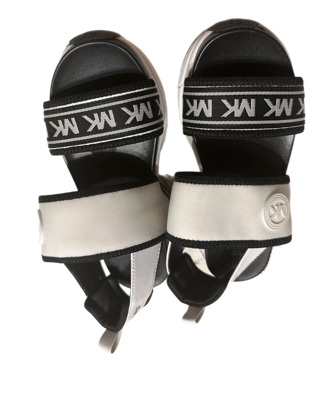 MICHAEL KORS Белые неопреновые сандалии, фото 3