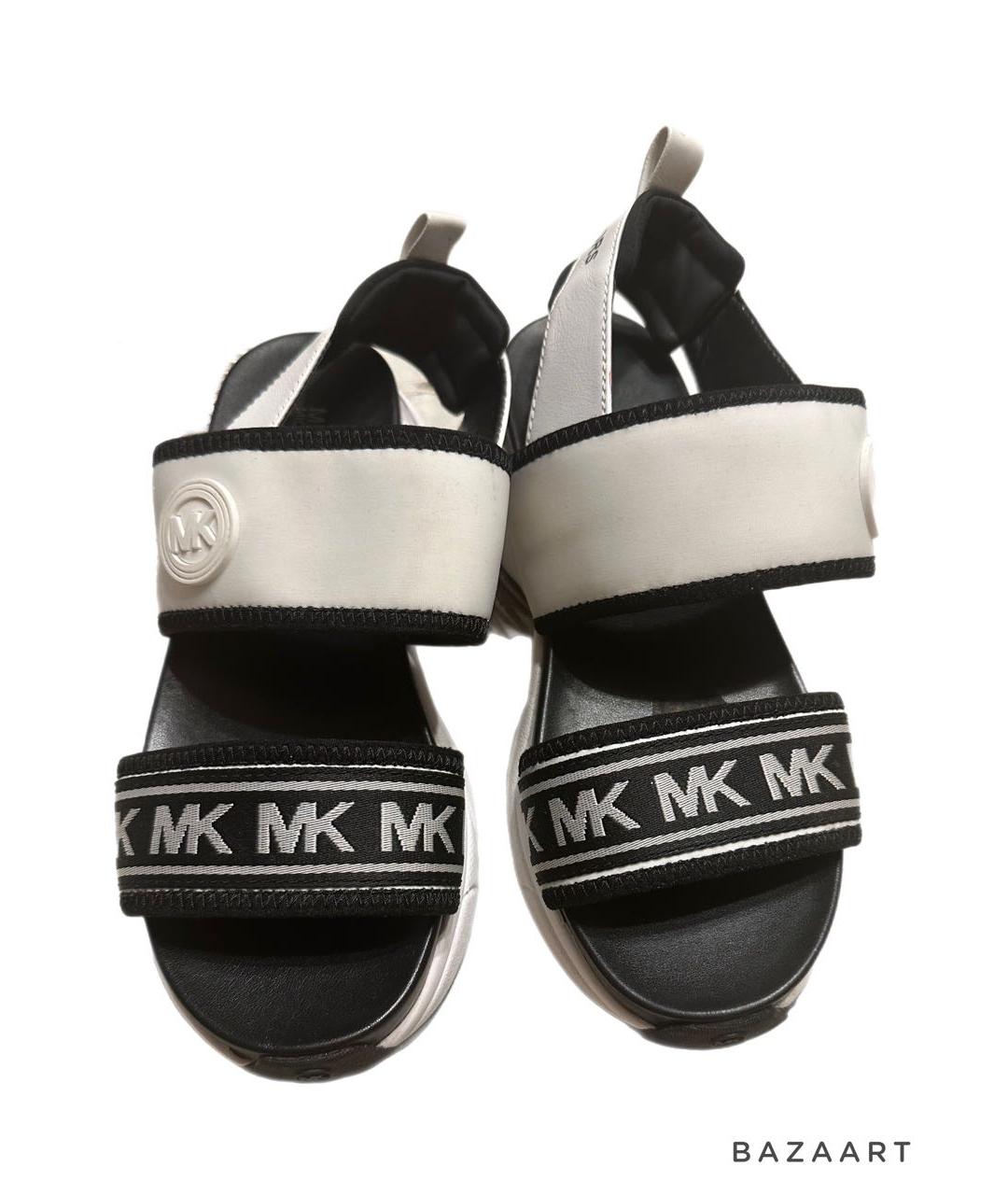 MICHAEL KORS Белые неопреновые сандалии, фото 2