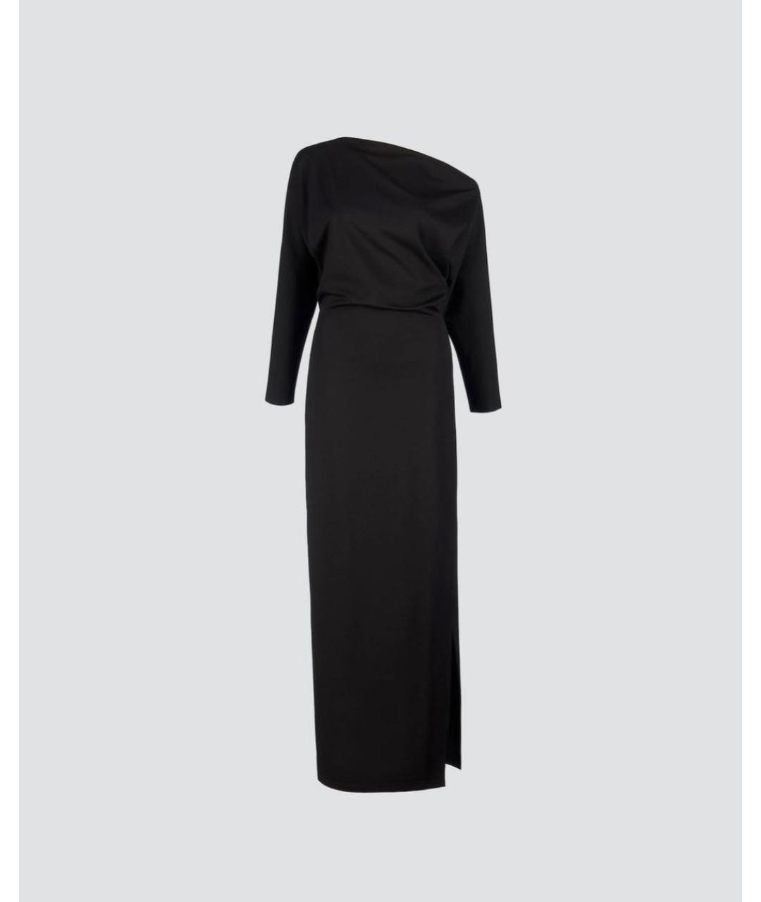 SASHAVERSE Черное вискозное вечернее платье, фото 9