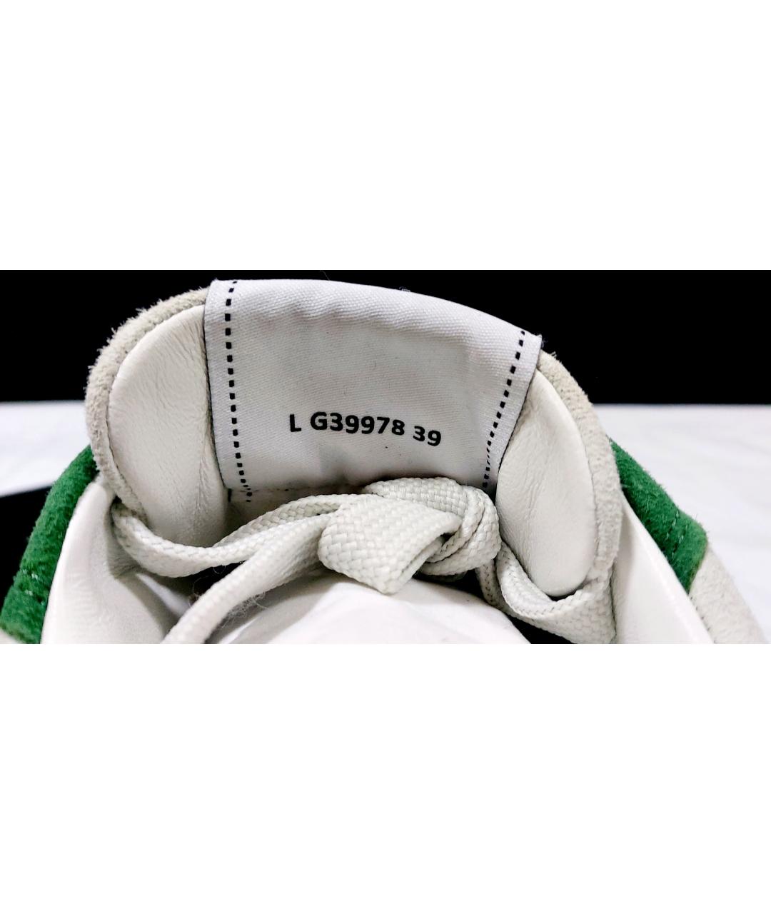 CHANEL Зеленые замшевые кроссовки, фото 6