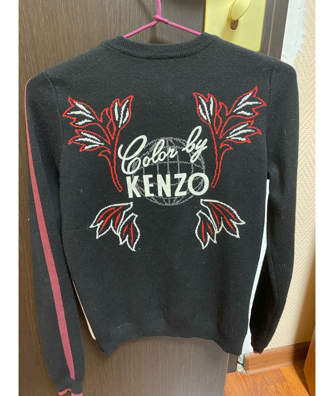 KENZO Черный шерстяной джемпер / свитер, фото 2