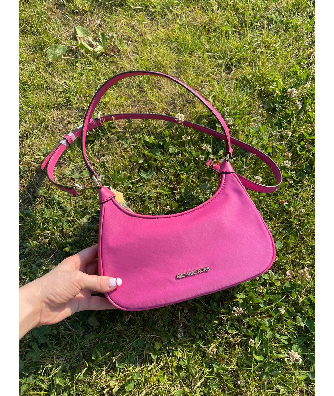 MICHAEL KORS Розовая сумка через плечо, фото 8