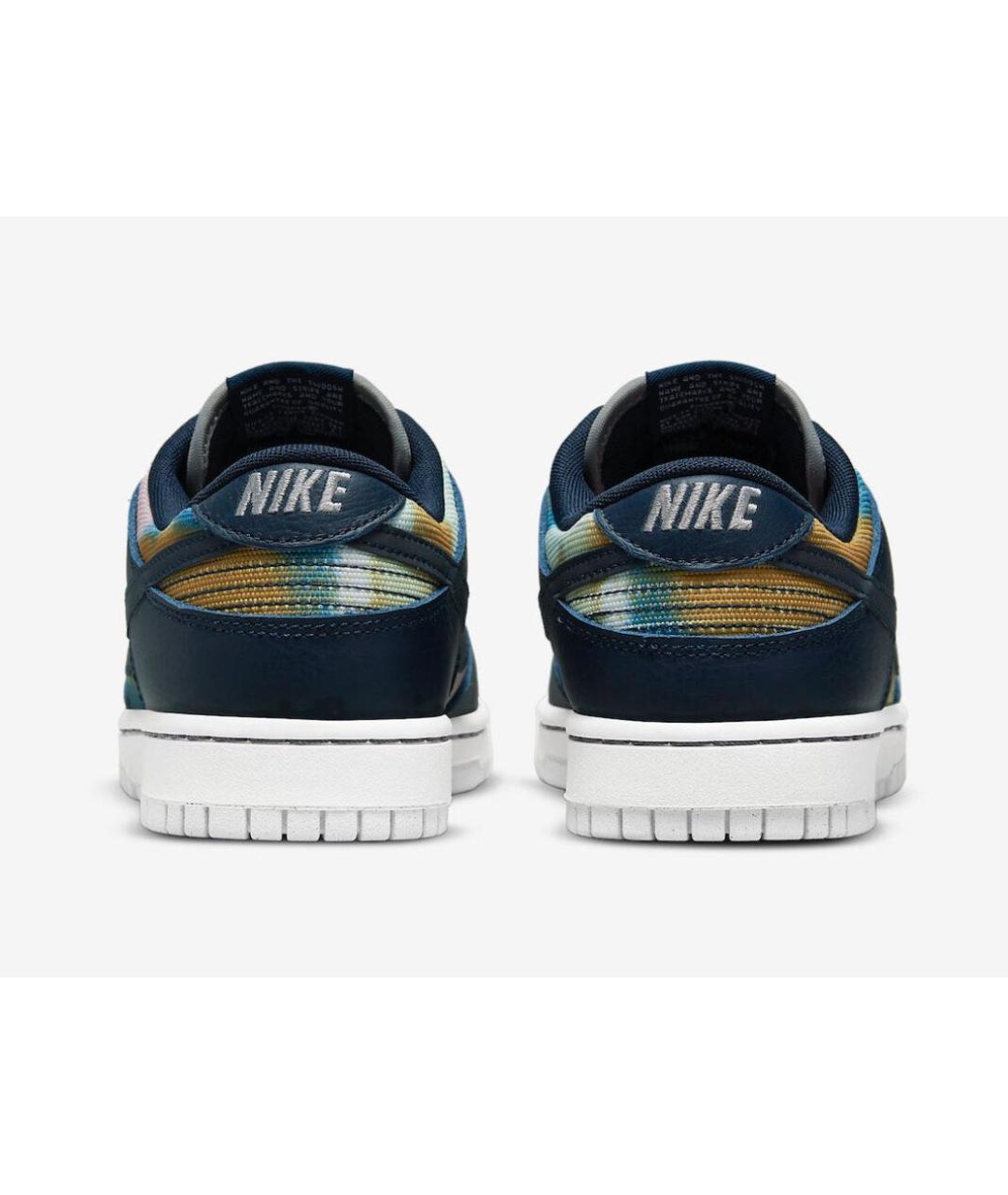 NIKE Мульти кожаные низкие кроссовки / кеды, фото 4