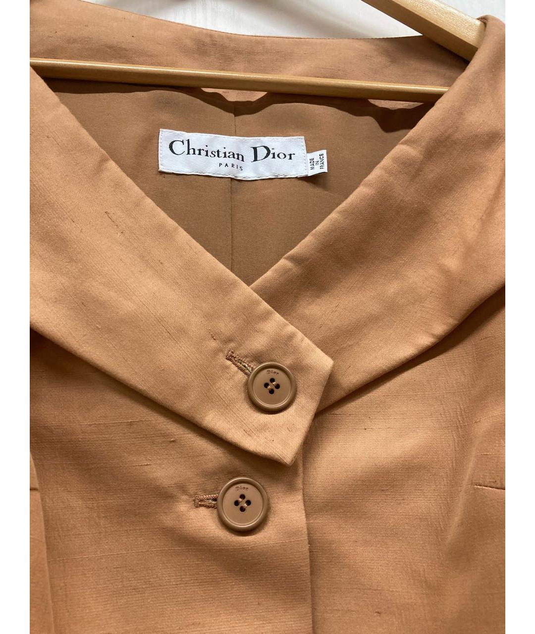 CHRISTIAN DIOR Хлопковый жакет/пиджак, фото 5