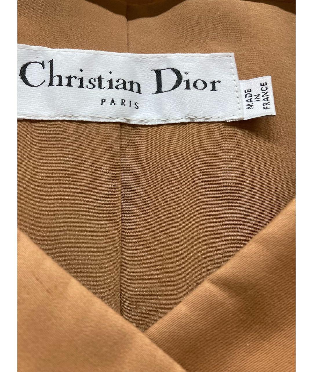 CHRISTIAN DIOR Хлопковый жакет/пиджак, фото 3