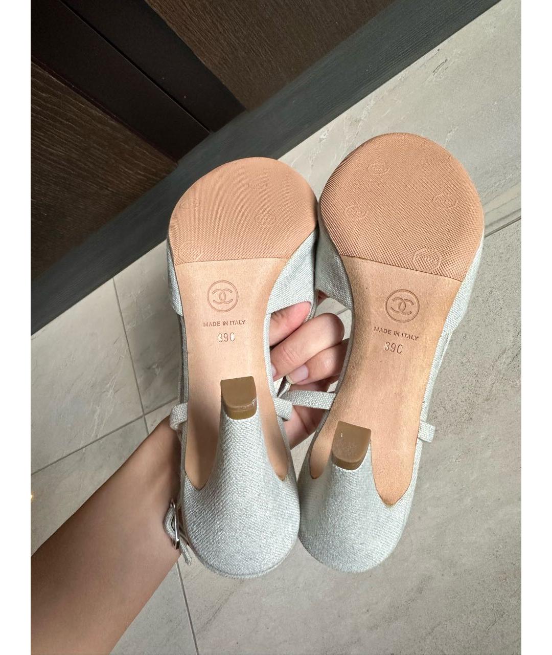 CHANEL Босоножки, фото 6