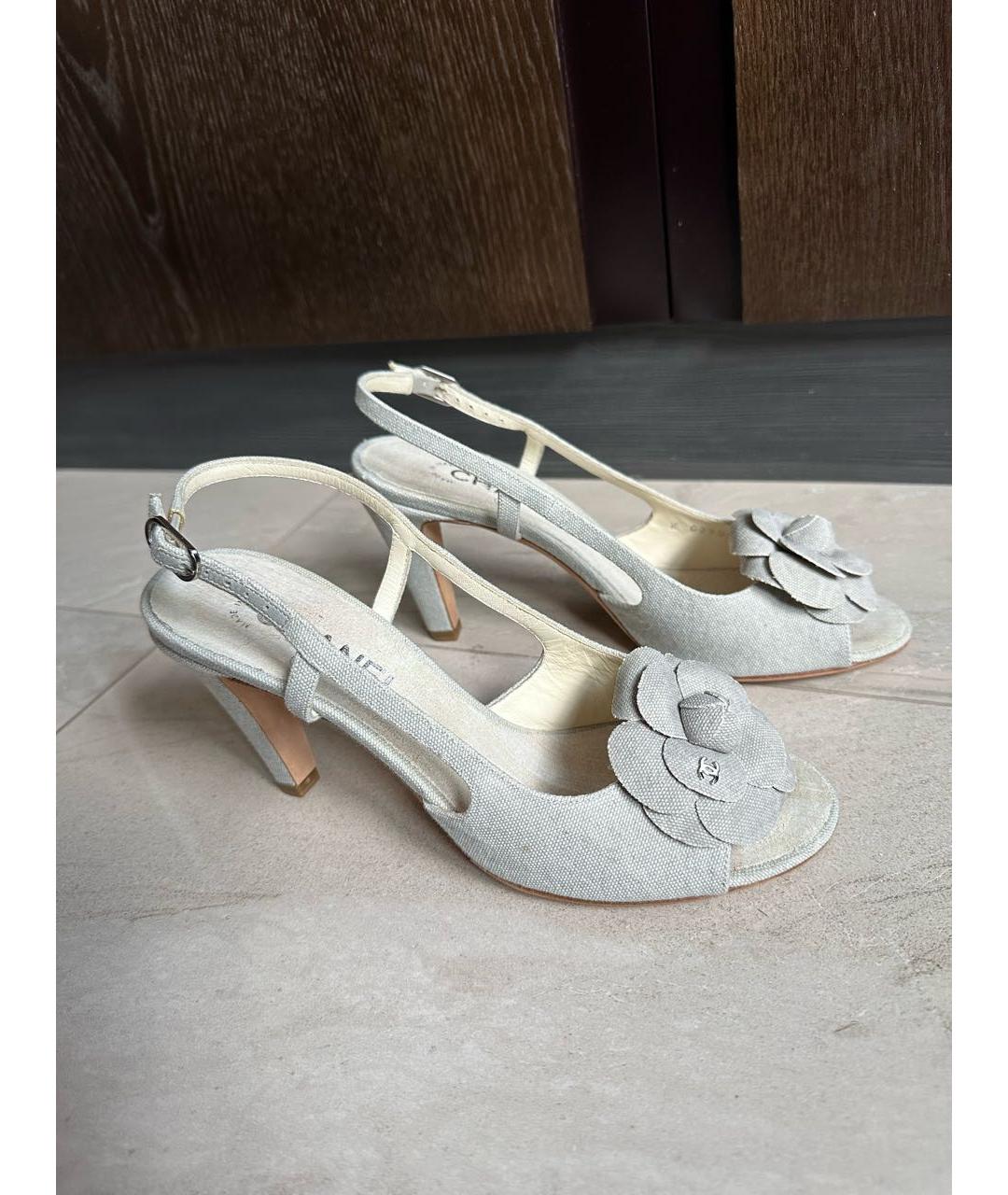 CHANEL Босоножки, фото 4