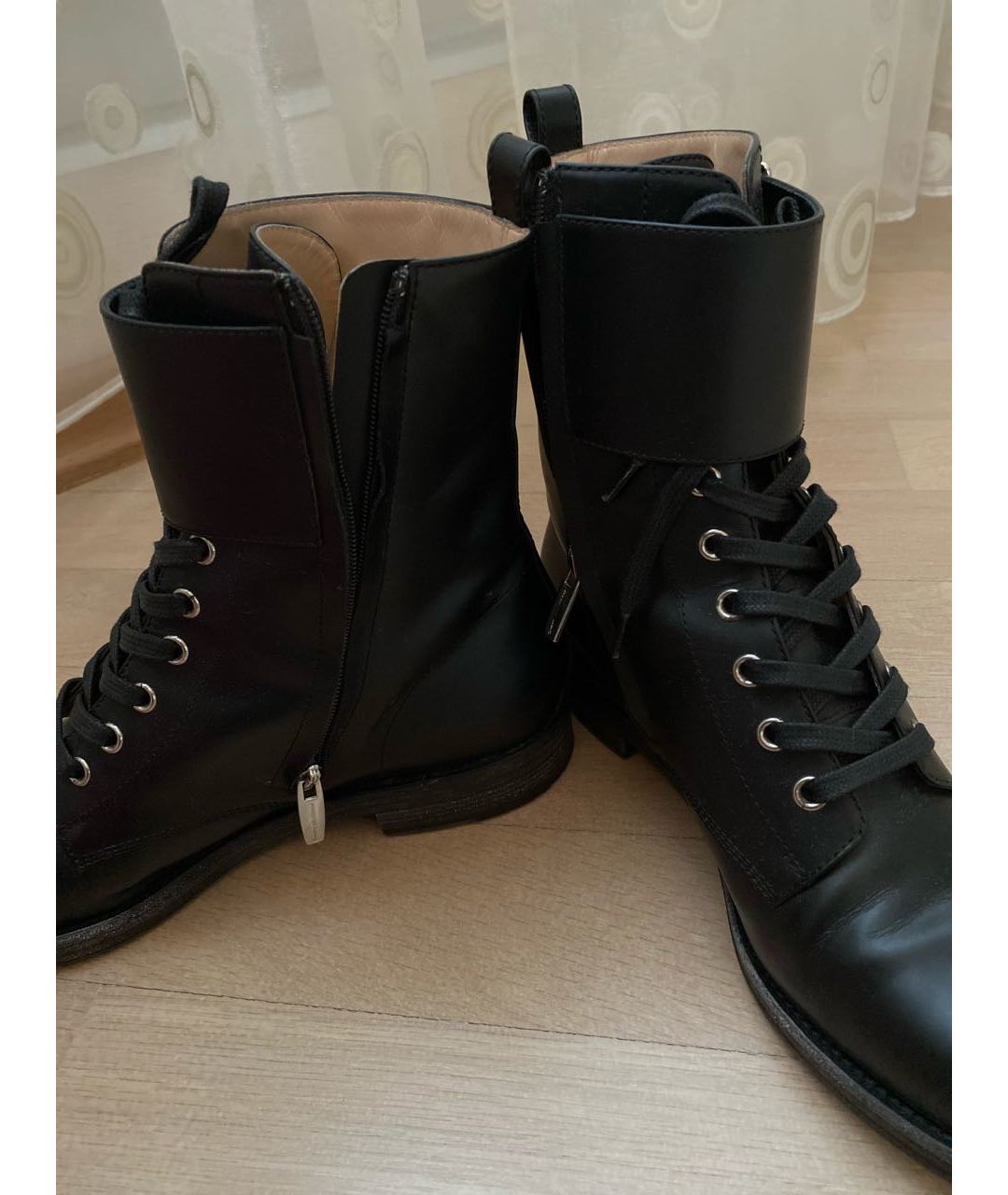 GIANVITO ROSSI Черные кожаные ботинки, фото 6