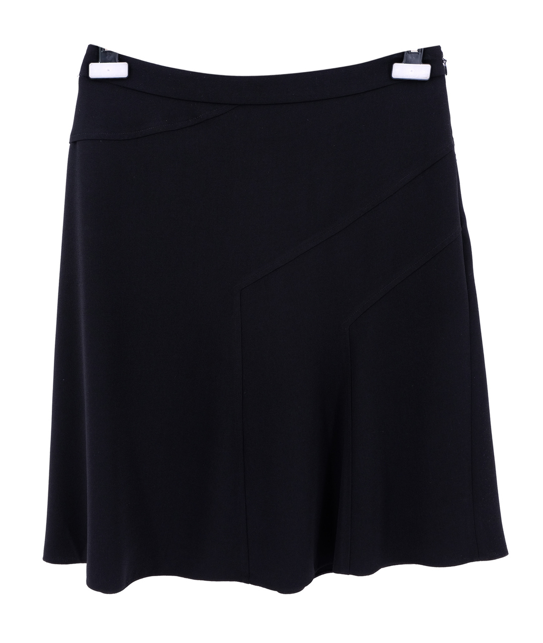 MOSCHINO Черная полиэстеровая юбка миди, фото 1