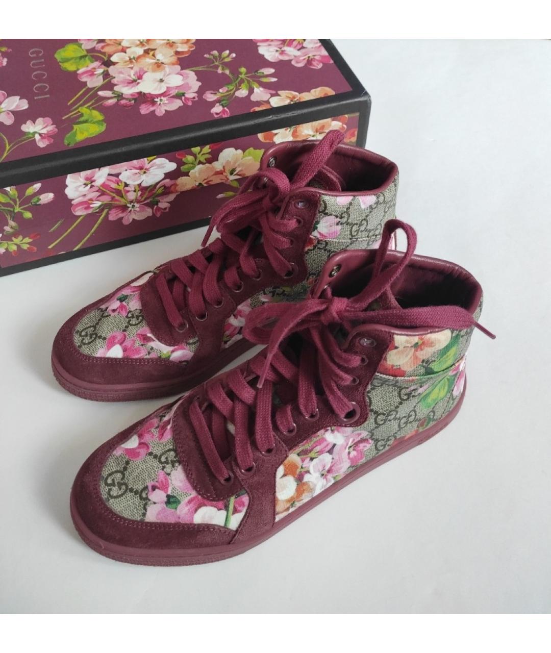 Gucci bloom cheap high top sneakers