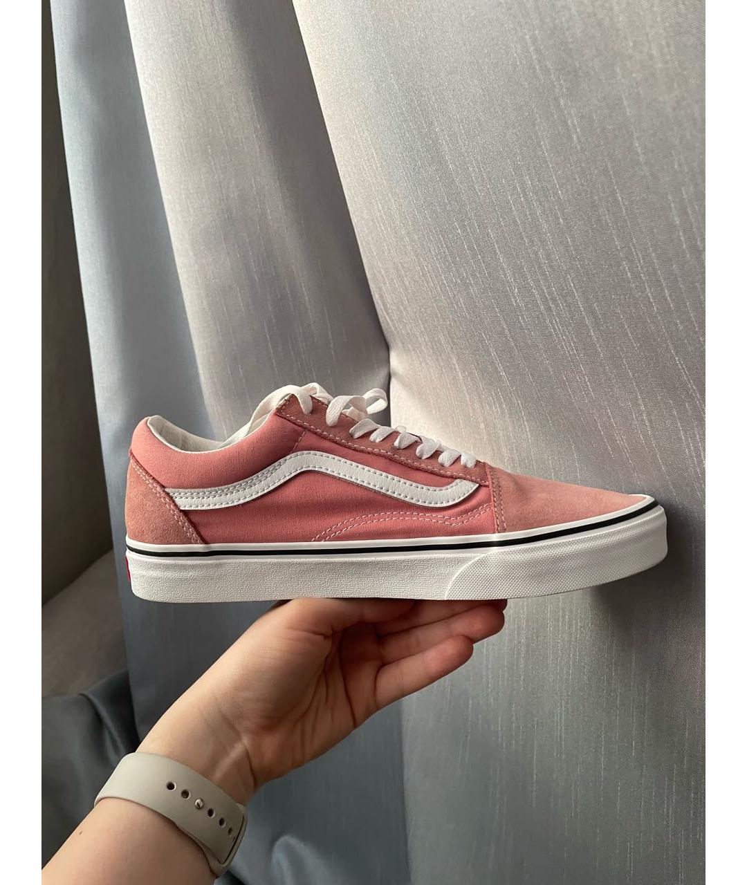 VANS Розовые текстильные кеды, фото 8