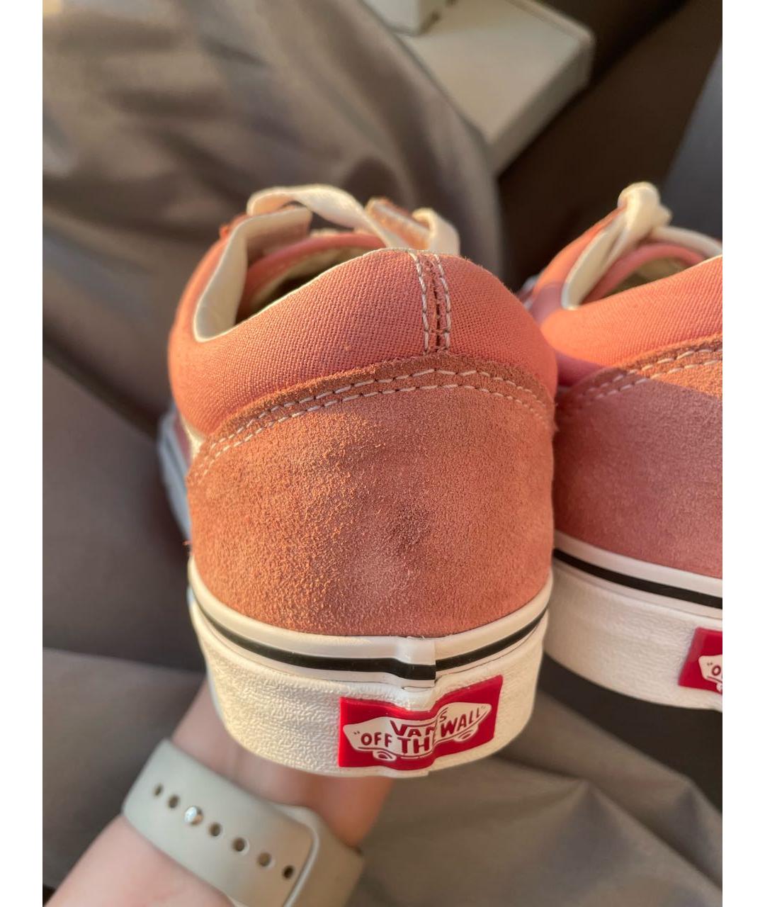 VANS Розовые текстильные кеды, фото 7