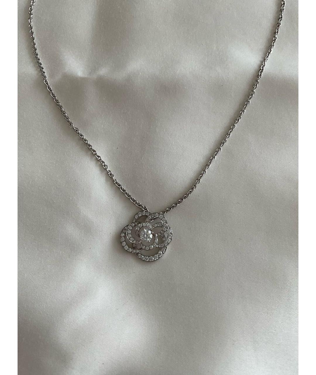 CHANEL Серебрянный кулон из белого золота, фото 3
