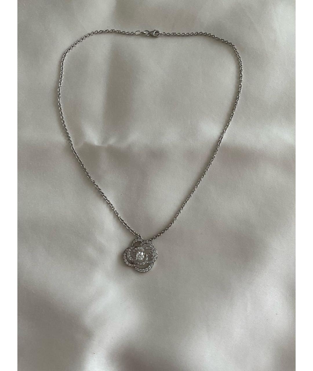 CHANEL Серебрянный кулон из белого золота, фото 9