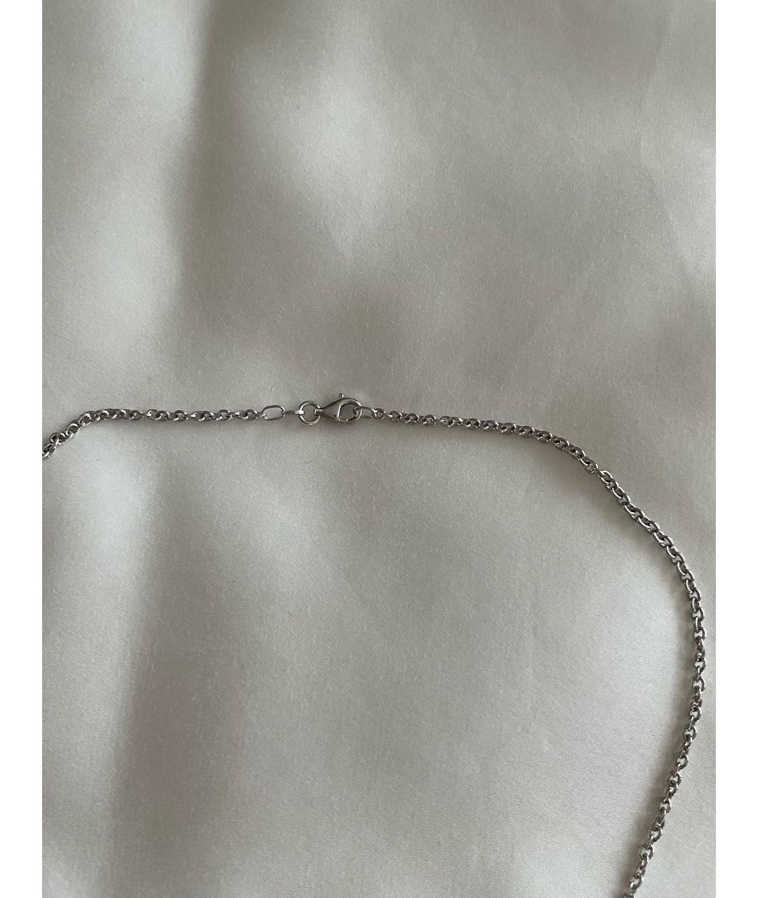 CHANEL Серебрянный кулон из белого золота, фото 4