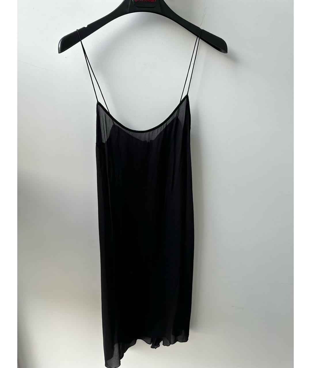 DOLCE&GABBANA Черное кружевное коктейльное платье, фото 5