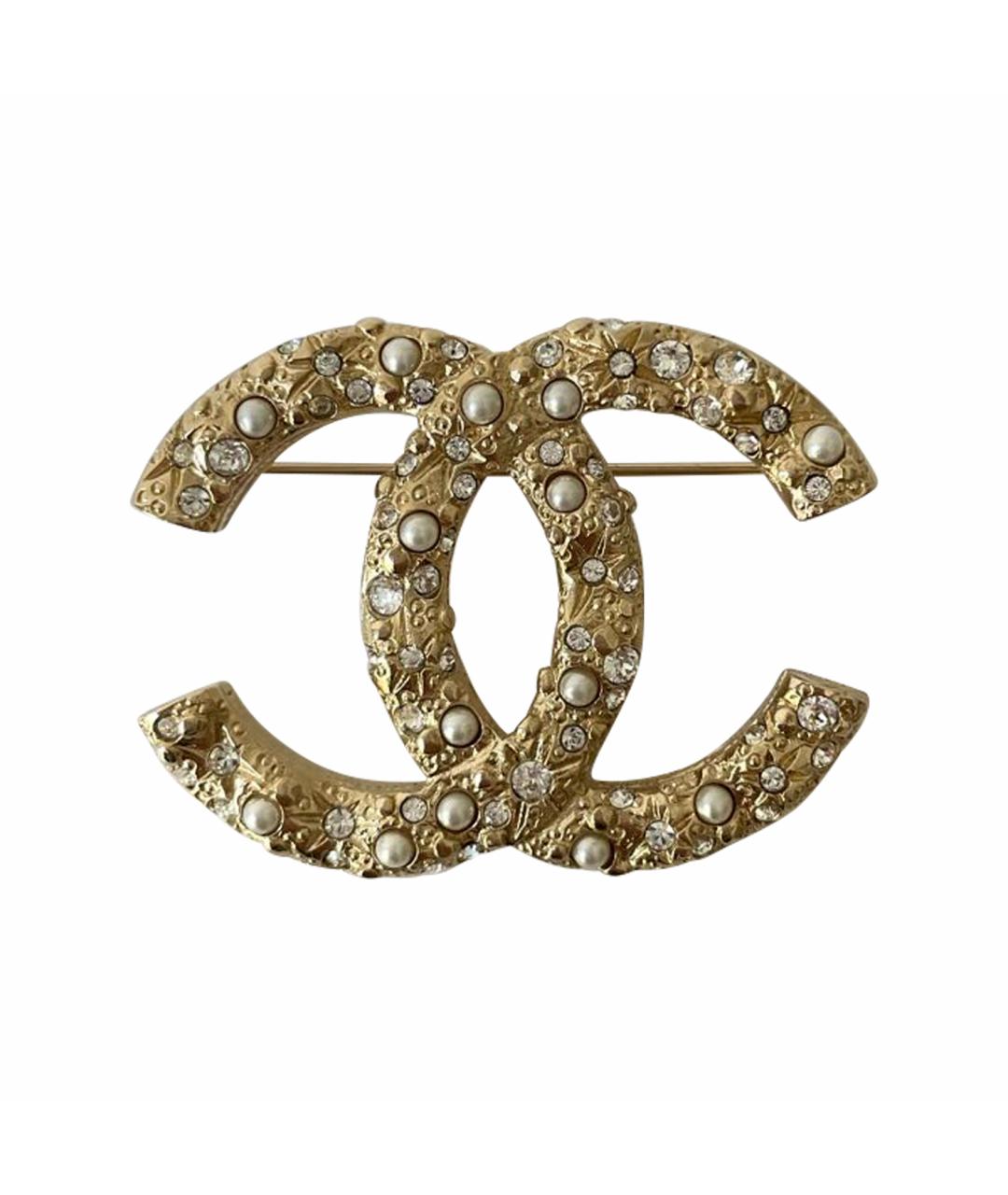CHANEL Золотая булавка / брошь, фото 1