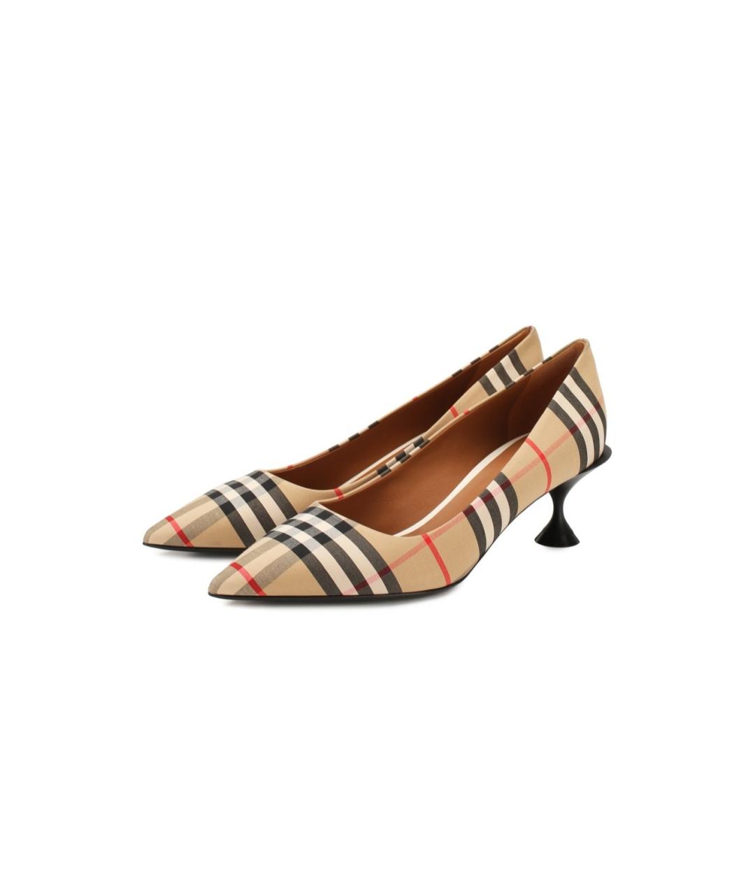 BURBERRY Коричневые туфли, фото 3